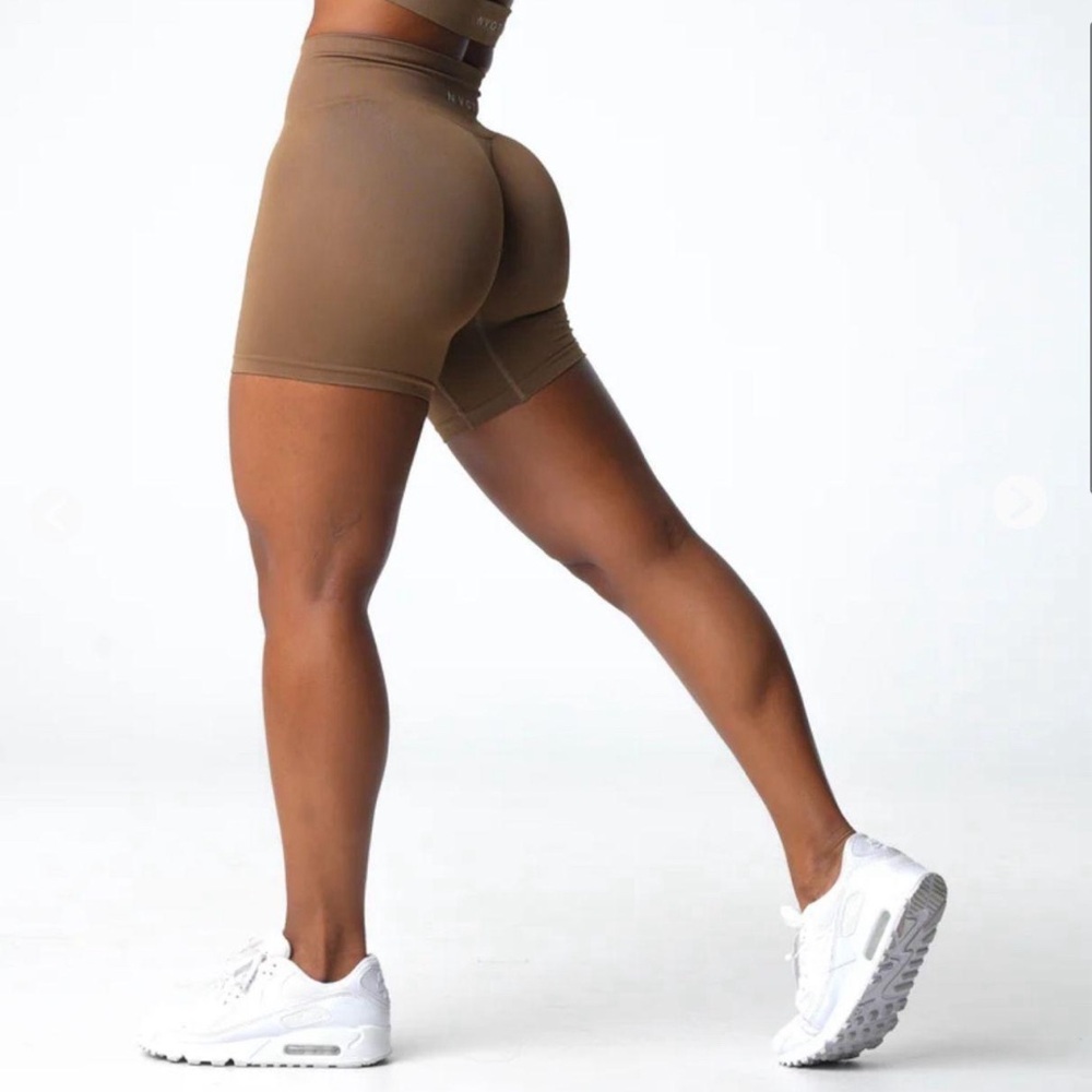 Women's Brown Athletic Shorts